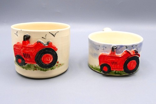 Studio pottery farm - pottery, tractor