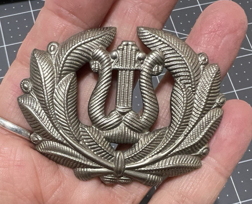 Vintage army musician cap - musician,