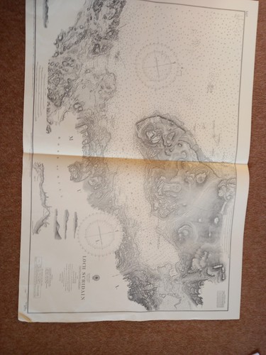 Vintage admiralty chart loch - admiralty,