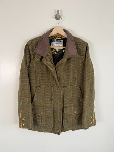 Joules tweed field coat jacket - joules,