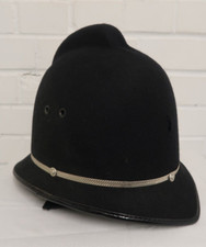 POLICE BOBBY HELMET BLACK -
