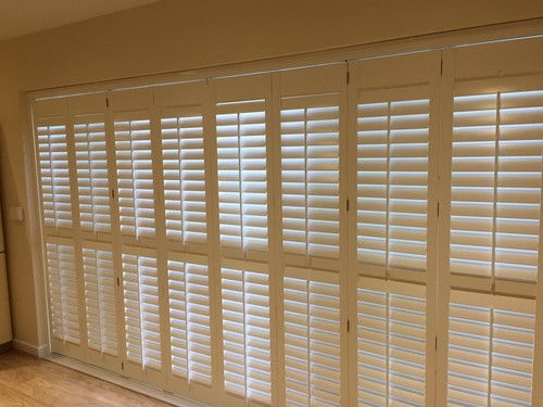 Plantation shutter fold - shutter,