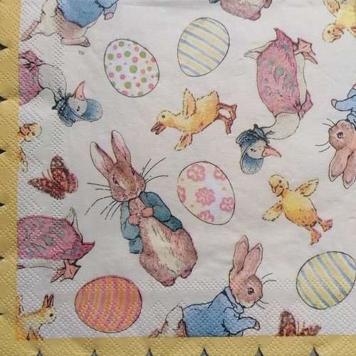 Single paper napkins for - 4, x
