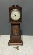 Miniature Oak Long Case Clock