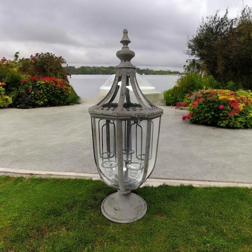 Grey metal glass - grey,