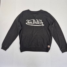 VON DUTCH Sweatshirt XXL Black