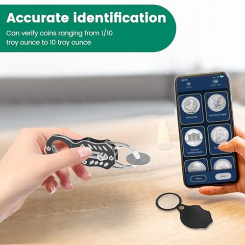 Complete pocket coin tester - coin,