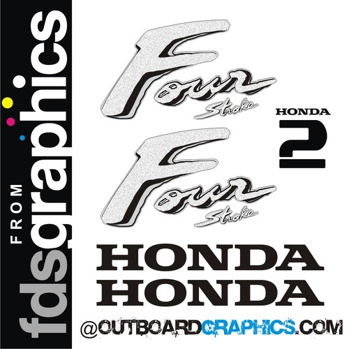 Honda 2hp stroke outboard - 4,