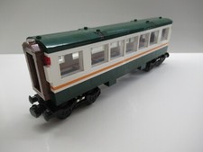 LEGO TRAIN TRENO EISENBAHN VAGONE PASSEGGERI PASSENGER WAGON MOC