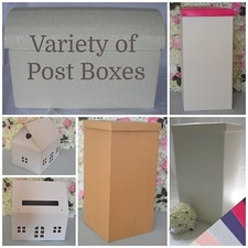 Wedding Card Post Box. DIY