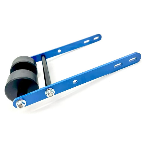 Wheelie bar twin - bar, (blue)