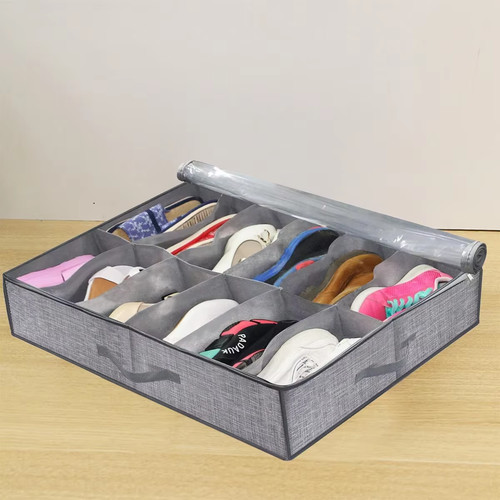Under bed shoe storage - under,