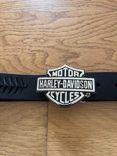 Metal buckle leather harley - leather,