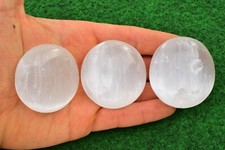 Selenite Crystal Polished Palm