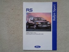 Ford RS  (Escort RS2000-Fiesta