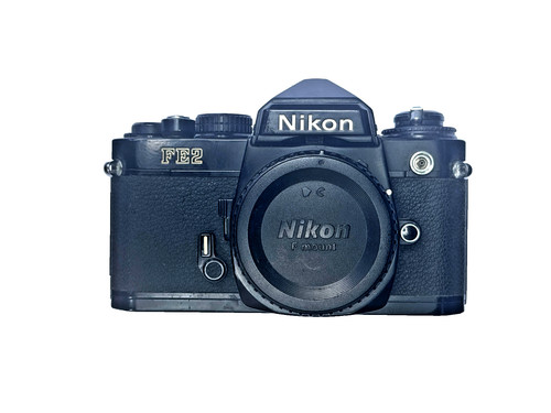 Nikon fe2 black body only - nikon,