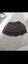 cherry mini rara skirt size