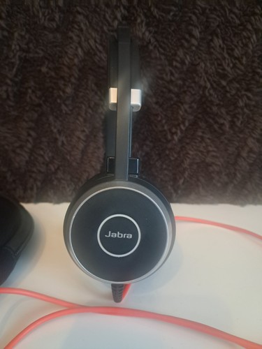 Jabra black and - orange, stereo