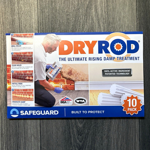 Safeguard dryrod rising damp - rising,