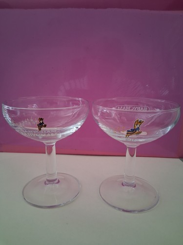 Vintage babycham glasses 50s - vintage,