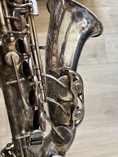 Rare Silver-Plated Selmer Bundy II Alto Saxophone – Factory Original, Near Mint!