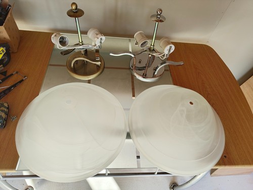 Art deco ceiling light - art,