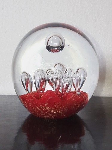 Vintage hand blown - blown, art