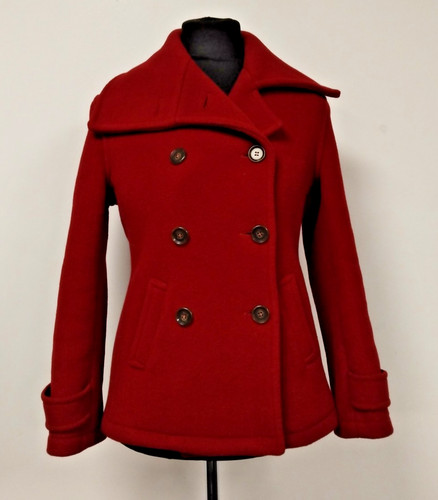 Vintage red double - red, breasted