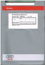AUDI A6 1.8 20v TURBO ENGINE AEB MOTRONIC INJECTION & IGNITION 98- REPAIR MANUAL
