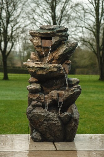Rock pool water feature - rock,