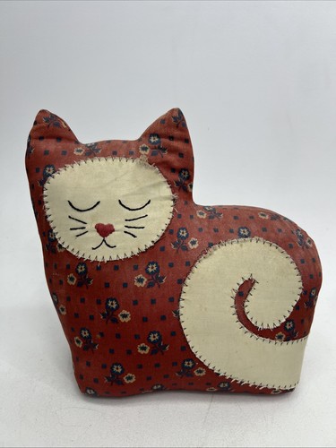 Vintage cat door stop hand - vintage,