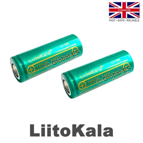 2pcs liitokala 18500 - 2pcs, lii-14a