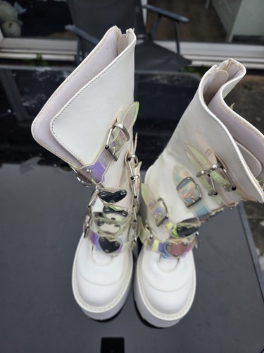 White demonia swing - demonia, swing-230
