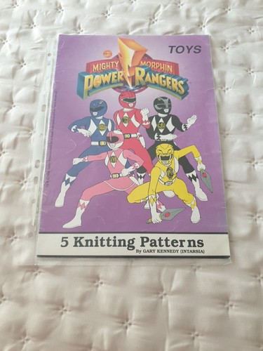 Power ranges toys knitting - power,
