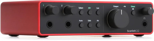 Focusrite scarlett 2i2 4th - scarlett,