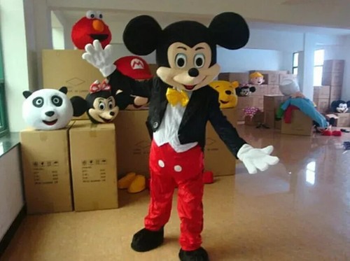 Christmas mickey mouse mascot - mouse,
