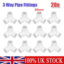 20X 3 Way Pipe Fittings PVC