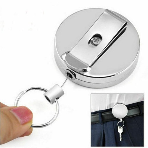 Retractable key chain - key,