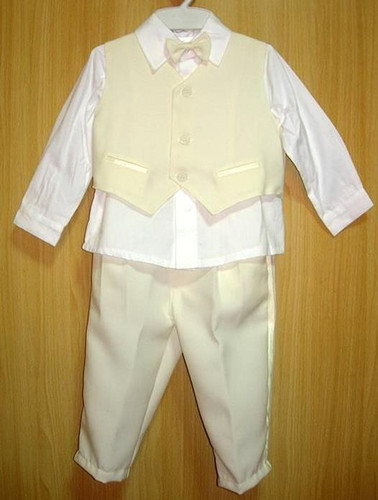Classic cream baby boy outfit - boy,