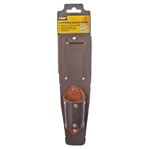 Riveted leather scaffold - riveted,