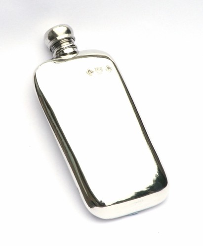 Sheffield pewter 3oz rounded - pewter,