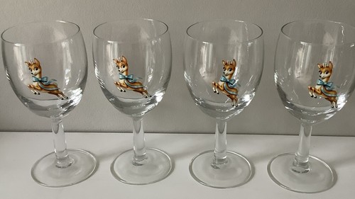 Babycham style glass - babycham,