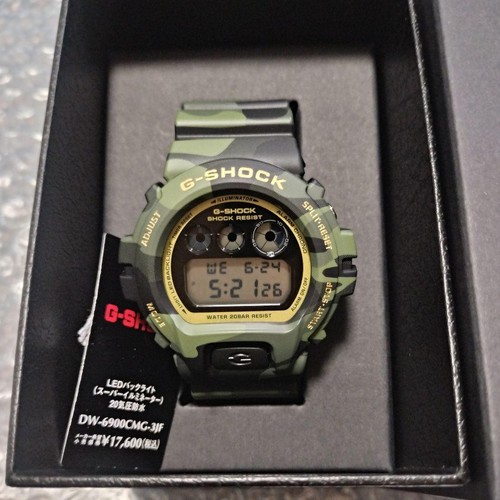Casio shock 6900cmg 3jf - casio, g-shock