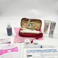DermaWand Skincare Cleanser & Exfoliant - Pink/White-Complete Set NWOB-Rare