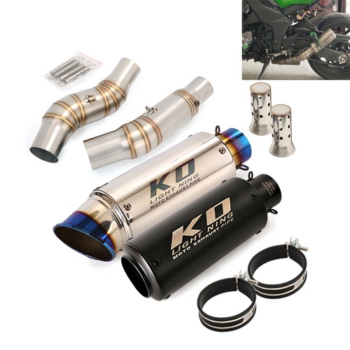Z1000sx exhaust system - exhaust, middle