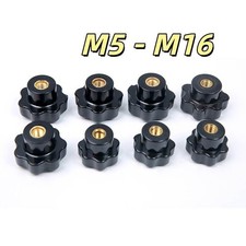 Bakelite Thumb Screw Black