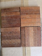 Reclaimed Teak Parquet Flooring – Solid Wood Vintage 1960s – 20 Finger Pack