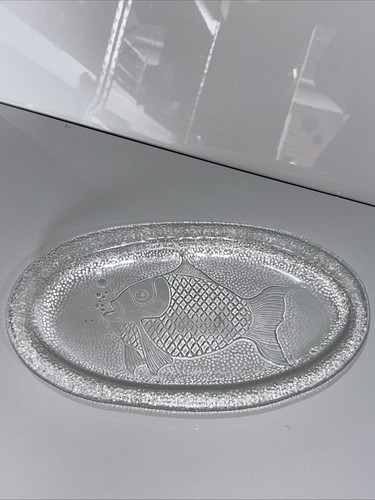 Vintage kosta boda glass - kosta, fish