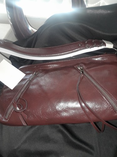 Zara brown shoulder tote - zara,