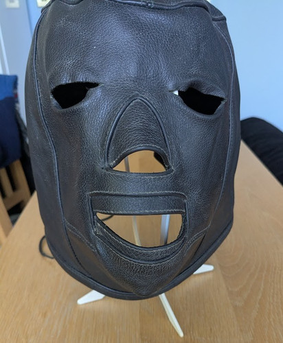 Real leather hood large - leather,